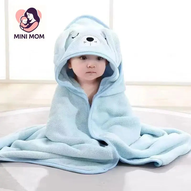 Premium Hooded Baby Bath Towel- Soft & Ultra Absorbent