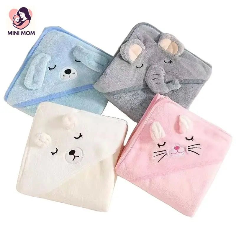 Premium Hooded Baby Bath Towel- Soft & Ultra Absorbent