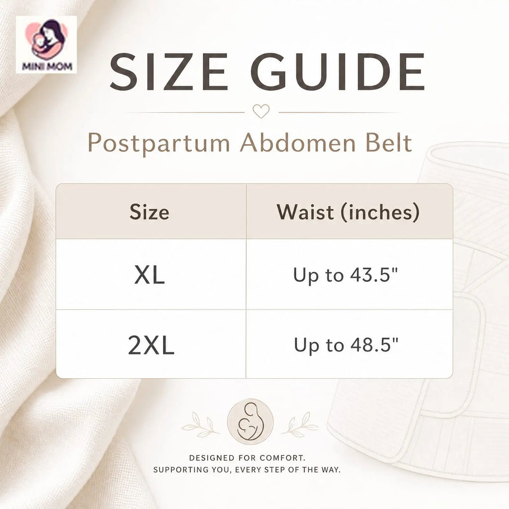 Postpartum Belly Band Support Recovery after C-Section, Natural Birth