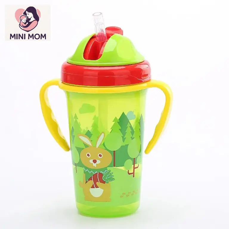 Spill Resistant Baby Straw Cup-BPA Free 300ml