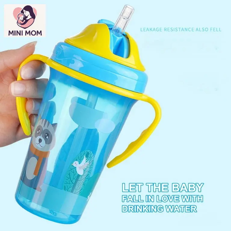 Spill Resistant Baby Straw Cup-BPA Free 300ml