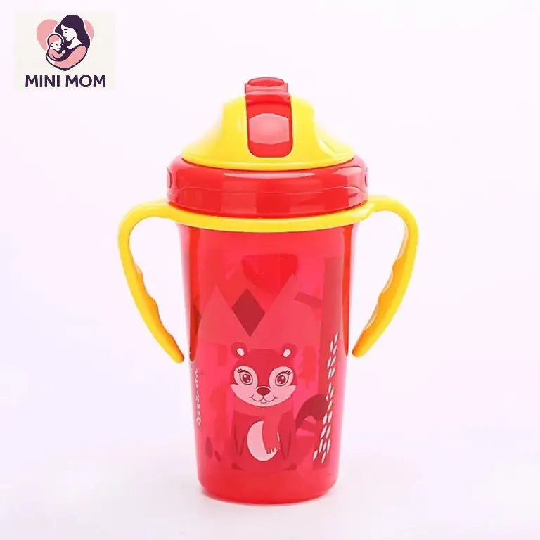 Spill Resistant Baby Straw Cup-BPA Free 300ml