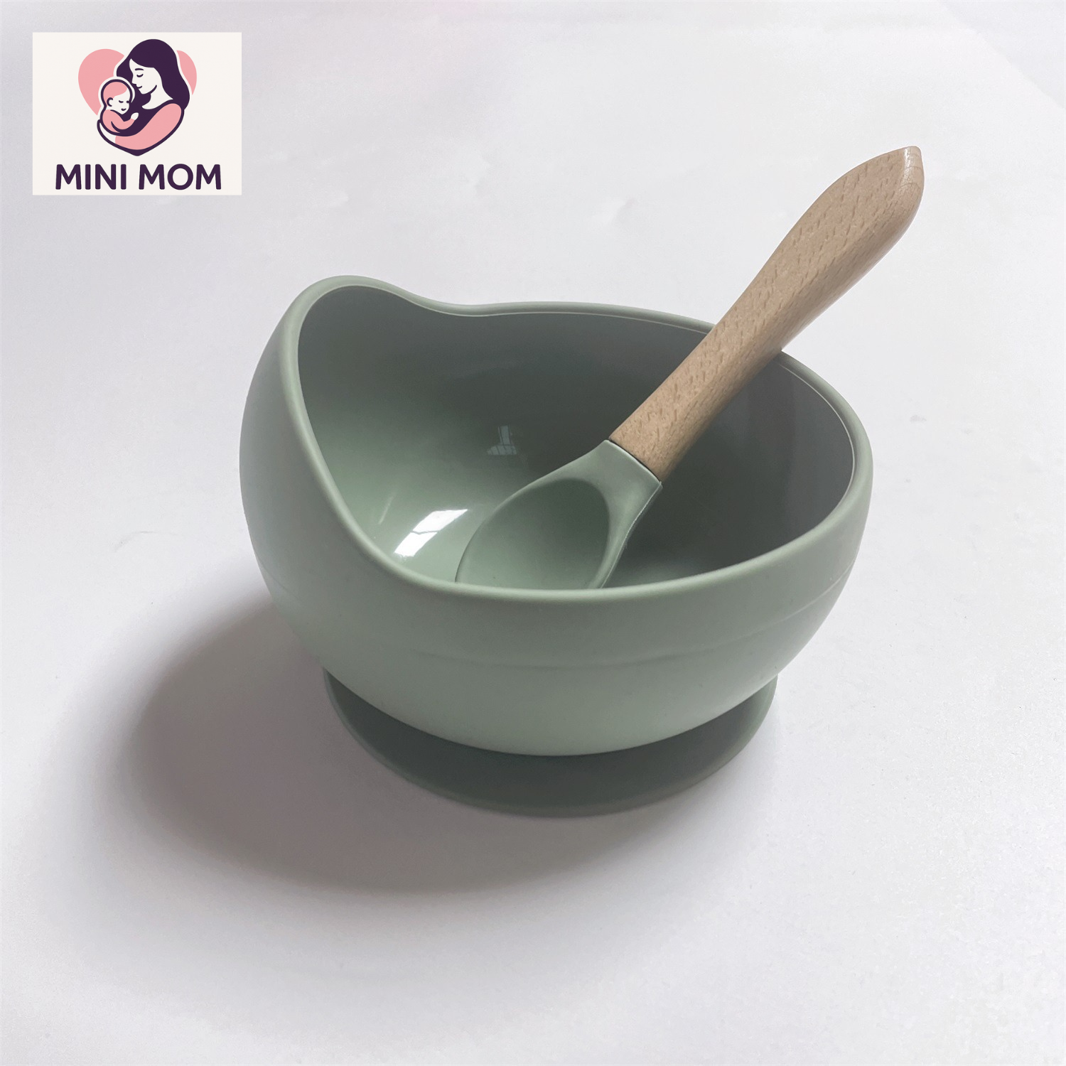 Silicone Bowl & Spoon Set